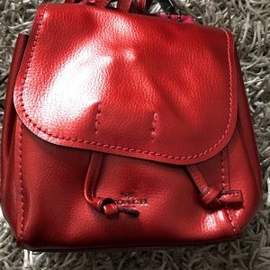Coach backpack purse
